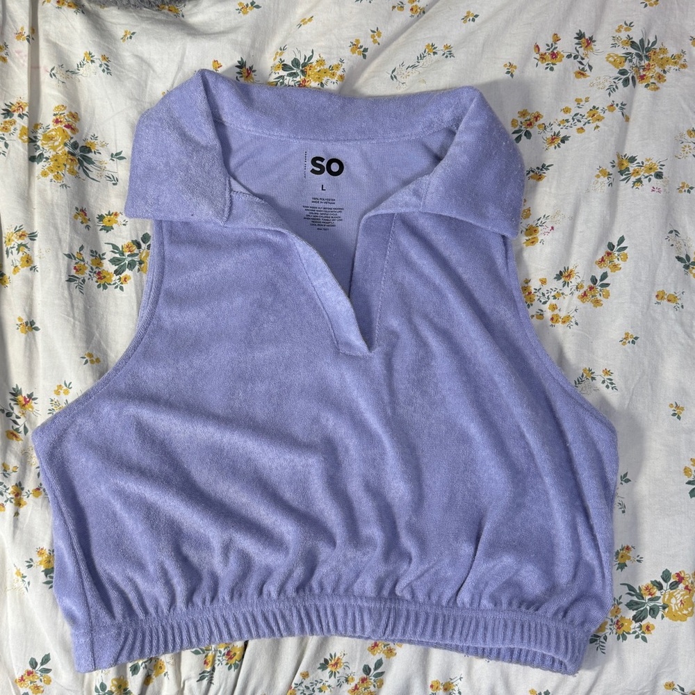 Lavender Sleeveless Top